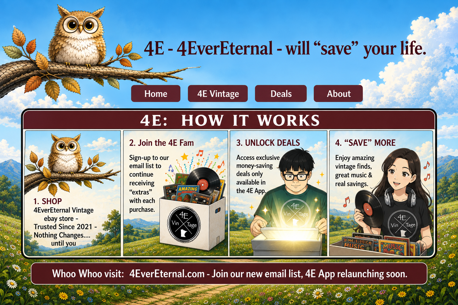 Step 1: Shop the 4EverEternal Vintage eBay store, trusted since 2021.